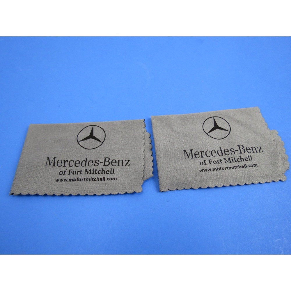Mercedes Benz Fort Mitchell Promotional Car Cleaning Cloth Set of 2